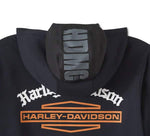 HARLEY-DAVIDSON MENS ROARING BALACLAVA HOODIE