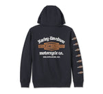 HARLEY-DAVIDSON MENS ROARING BALACLAVA HOODIE
