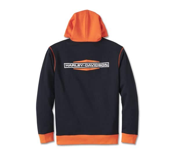 HARLEY-DAVIDSON MENS KICKSTART PULLOVER HOODIE