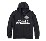 HARLEY-DAVIDSON MENS ZIP-UP HOODIE