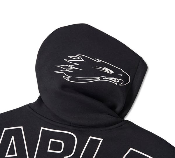 HARLEY-DAVIDSON MENS ZIP-UP HOODIE