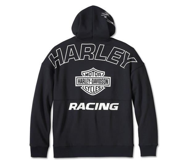HARLEY-DAVIDSON MENS ZIP-UP HOODIE