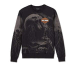 HARLEY-DAVIDSON MENS H-D EAGLE RIDER CREWNECK