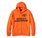 HARLEY-DAVIDSON MENS ZIP-UP HOODIE