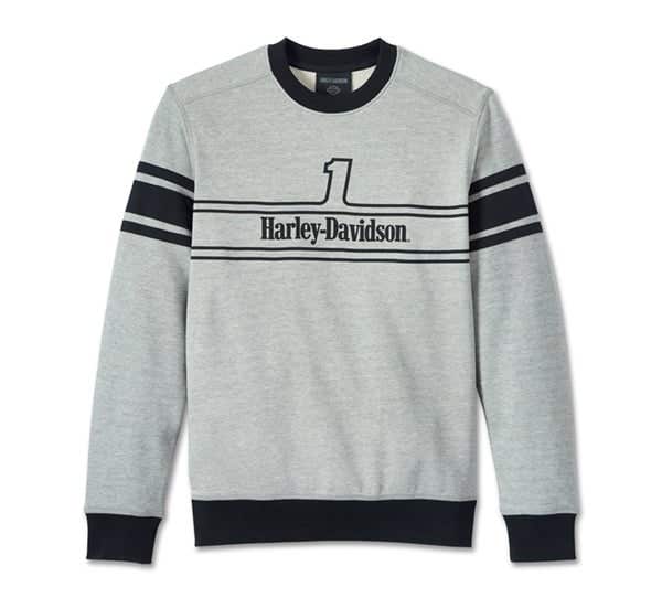 HARLEY-DAVIDSON MENS #1 RACING SWEATSHIRT