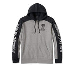 HARLEY-DAVIDSON MENS #1 VICTORY ZIP-UP HOODIE