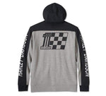 HARLEY-DAVIDSON MENS #1 VICTORY ZIP-UP HOODIE