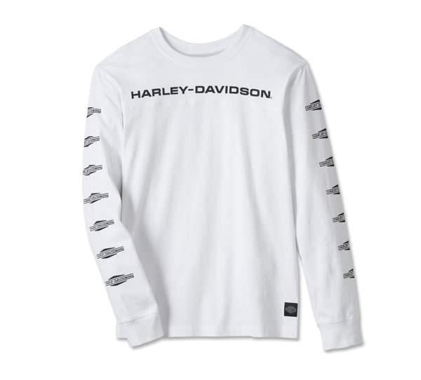 HARLEY-DAVIDSON MENS BACK HALF TEE