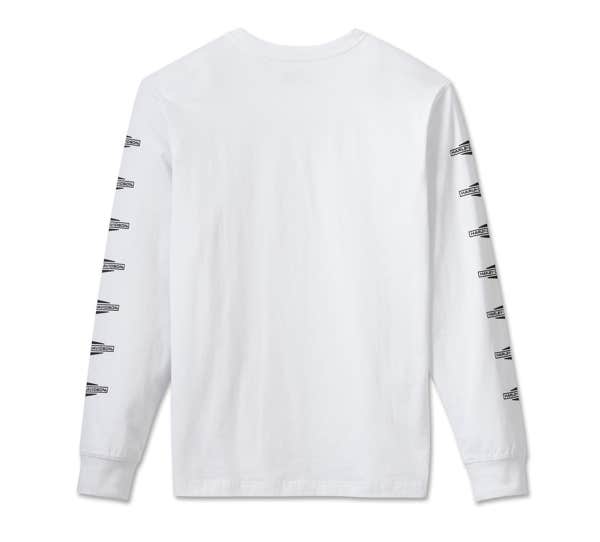 HARLEY-DAVIDSON MENS BACK HALF TEE