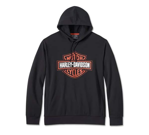 HARLEY-DAVIDSON MENS BAR & SHIELD TECH HOODIE