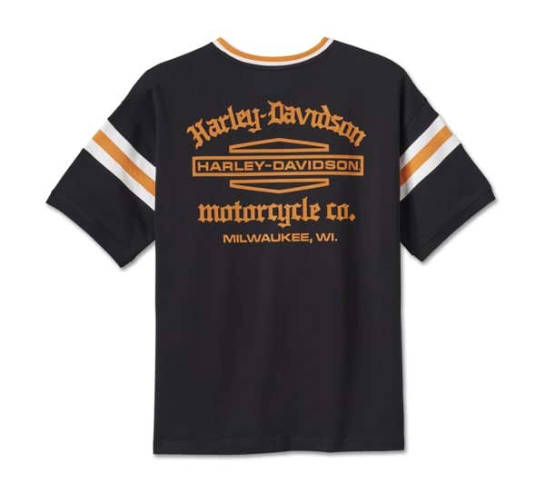 HARLEY-DAVIDSON MENS PLAY ON DROP SHOULDER TEE