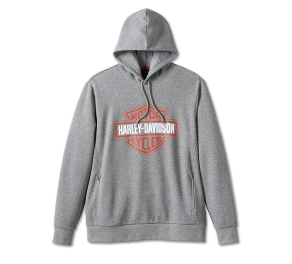 HARLEY-DAVIDSON MENS BAR & SHIELD TECH HOODIE