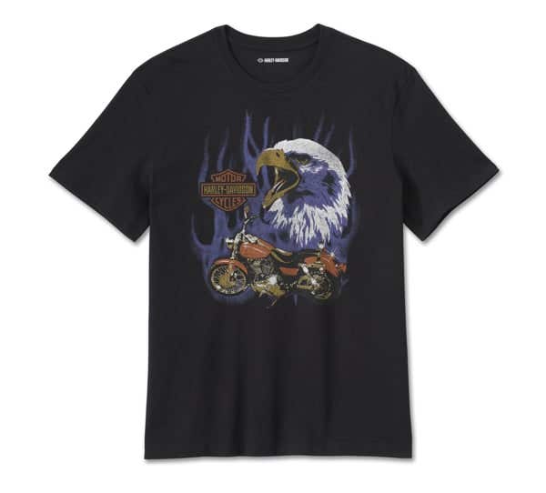HARLEY-DAVIDSON MENS H-D EAGLE RIDER TEE