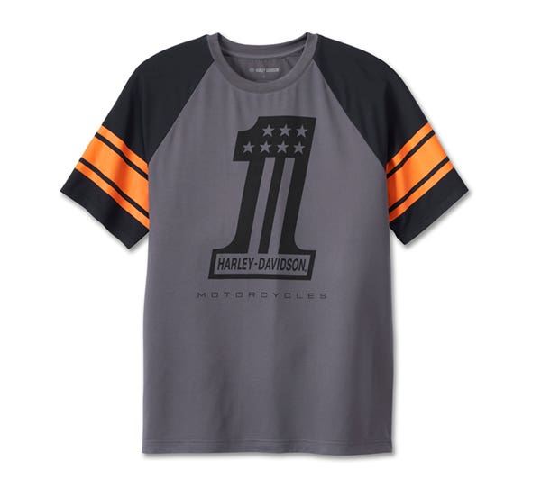 HARLEY-DAVIDSON MENS #1 PERFORMANCE TEE