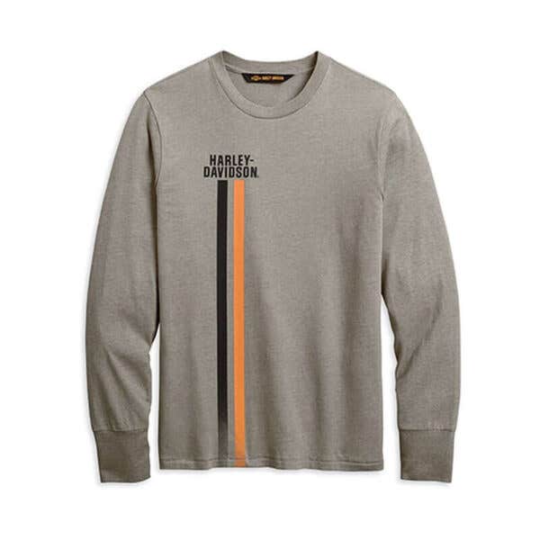 HARLEY-DAVIDSON MENS MENS MOTORSPORTS SLIM FIT LONG SLEEVE TEE