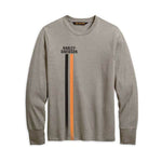 HARLEY-DAVIDSON MENS MENS MOTORSPORTS SLIM FIT LONG SLEEVE TEE