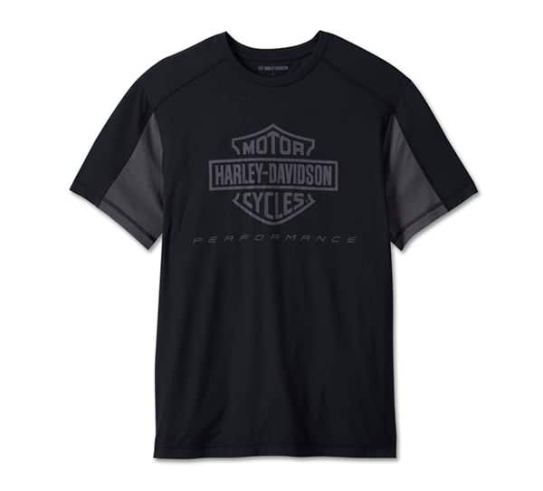 HARLEY-DAVIDSON MENS FACTORY PERFORMANCE TEE