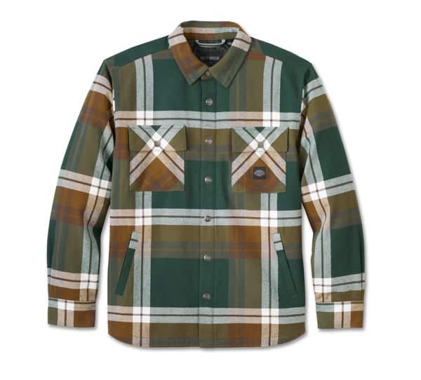 HARLEY-DAVIDSON MENS IN BETWEEN THE LINE SHIRT JACKET
