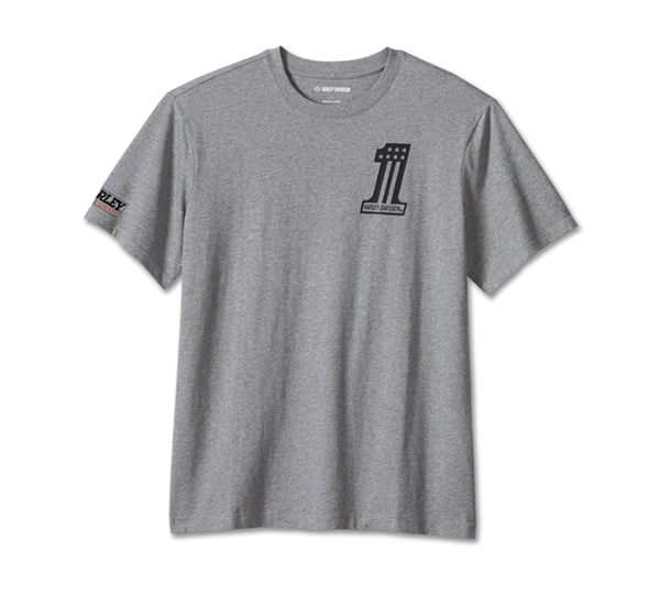 HARLEY-DAVIDSON MENS #1 FASTER TEE