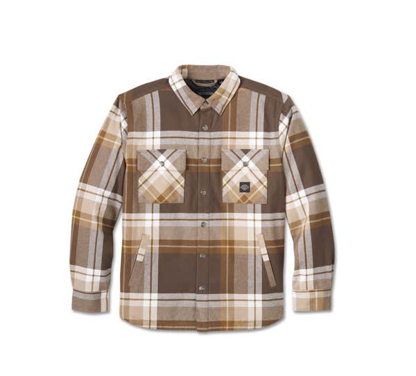 HARLEY-DAVIDSON MENS IN BETWEEN THE LINE SHIRT JACKET