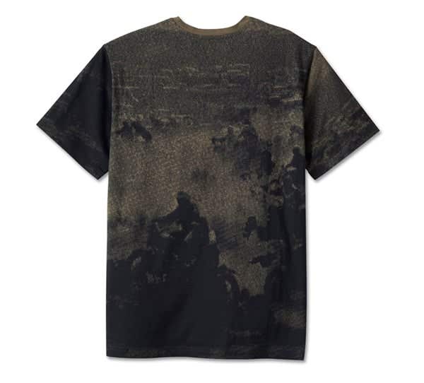 HARLEY-DAVIDSON MENS RACING TIE DYE TEE