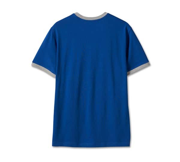 HARLEY-DAVIDSON MENS #1 RACING RINGER TEE