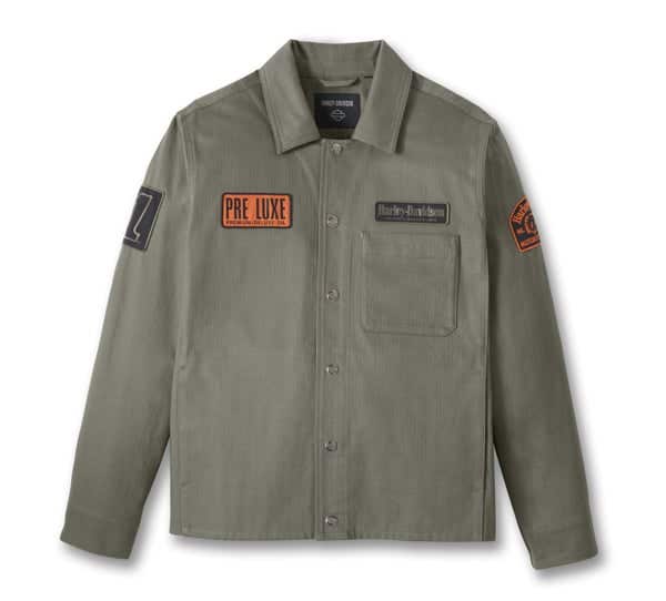 HARLEY-DAVIDSON MENS WORKING MAN OVERSHIRT