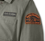 HARLEY-DAVIDSON MENS WORKING MAN OVERSHIRT