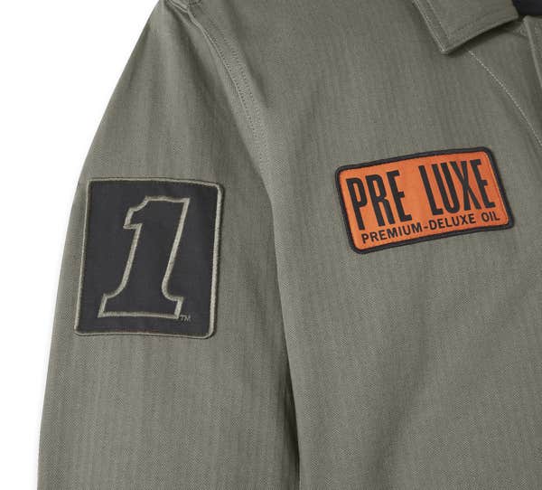 HARLEY-DAVIDSON MENS WORKING MAN OVERSHIRT