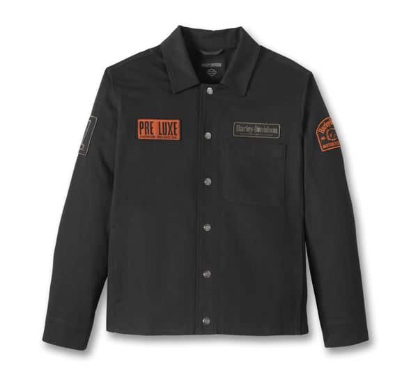 HARLEY-DAVIDSON MENS WORKING MAN OVERSHIRT