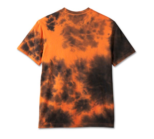 HARLEY-DAVIDSON MENS BAR & SHIELD TIE DYE TEE
