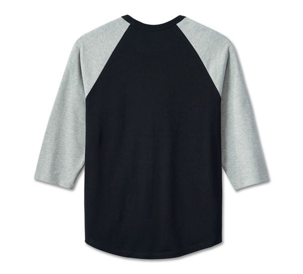 HARLEY-DAVIDSON MENS FACTORY RAGLAN TEE