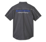 HARLEY-DAVIDSON MENS H-D TECH THE END LINE SHORT SLEEVE SHIRT