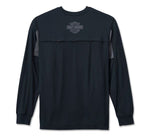 HARLEY-DAVIDSON MENS FACTORY PERFORMANCE LONG SLEEVE TEE