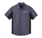 HARLEY-DAVIDSON MENS H-D TECH MILWAUKEE SHORT SLEEVE SHIRT