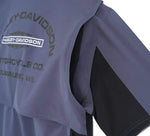 HARLEY-DAVIDSON MENS H-D TECH MILWAUKEE SHORT SLEEVE SHIRT