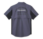 HARLEY-DAVIDSON MENS H-D TECH MILWAUKEE SHORT SLEEVE SHIRT