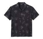 HARLEY-DAVIDSON MENS ENGINE ALOHA SHORT SLEEVE SHIRT