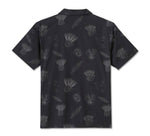 HARLEY-DAVIDSON MENS ENGINE ALOHA SHORT SLEEVE SHIRT