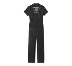 HARLEY-DAVIDSON WOMENS OLD ENGLISH ROSE COVERALL