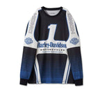 HARLEY-DAVIDSON MENS #1 RACING JERSEY