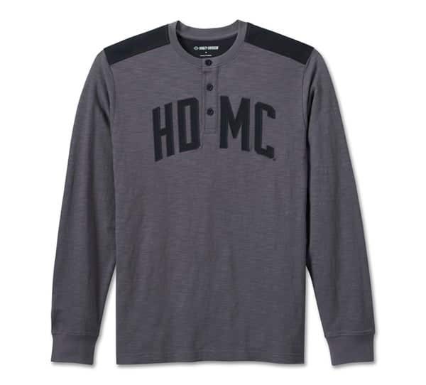 HARLEY-DAVIDSON MENS HD-MC LONG SLEEVE TEE