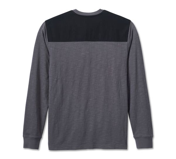 HARLEY-DAVIDSON MENS HD-MC LONG SLEEVE TEE