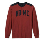 HARLEY-DAVIDSON MENS HD-MC LONG SLEEVE TEE