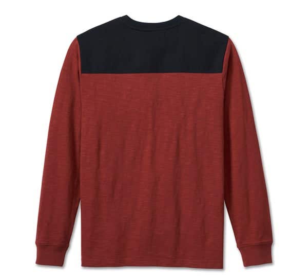 HARLEY-DAVIDSON MENS HD-MC LONG SLEEVE TEE