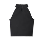 HARLEY-DAVIDSON WOMENS STACKED BAR & SHIELD HALTER