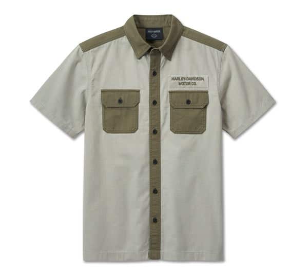 HARLEY-DAVIDSON MENS BAR & SHIELD 3D SHIRT