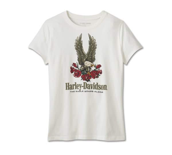 HARLEY-DAVIDSON WOMENS HARLEY-DAVIDSON FOREVER CREWNECK TEE