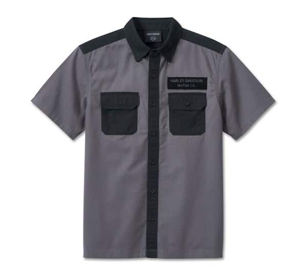 HARLEY-DAVIDSON MENS BAR & SHIELD 3D SHIRT