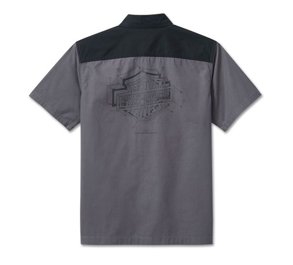 HARLEY-DAVIDSON MENS BAR & SHIELD 3D SHIRT